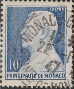 Monaco, #195  Used, From 1946