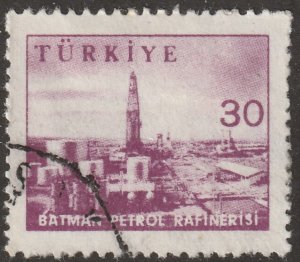 Turkey, Scott#1448, used, hinged, land, buildings, #1448