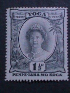 ​TONGA 1920   QUEEEN SALOTE TUPOU : MH 103 YEARS OLD STAMPS RARE  HARD TO FIND
