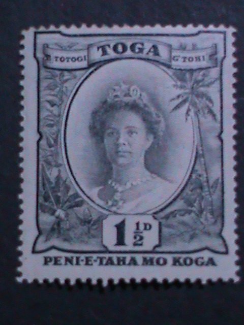 ​TONGA 1920   QUEEEN SALOTE TUPOU : MH 103 YEARS OLD STAMPS RARE  HARD TO FIND