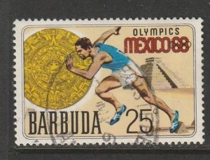 1968 Antigua-Barbuda - Sc 29 - used VF - 1 single - Mexico Olympics