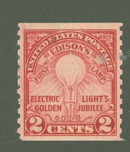 United States #656  Single