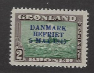 Greenland SC#26a MNH VF SCV$400...Key Value!