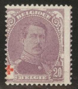 Belgium Scott B27 MH* semi postal 1914 