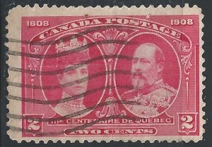 Canada #98 2c King Edward VII & Queen Alexandra