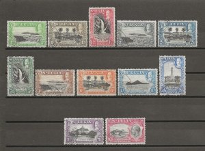 ST LUCIA 1936 SG 113/24 USED Cat £130