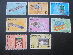 Korea 1974 Sc 285-88,291-92 MNH