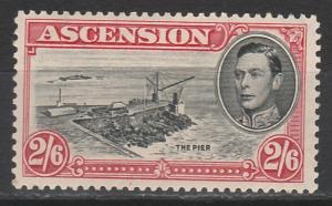 ASCENSION 1938 KGVI THE PIER 2/6 PERF 13