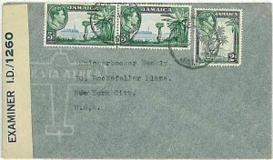 09448 -  JAMAICA  - POSTAL HISTORY - CENSORED COVER with LASCELLES postmark