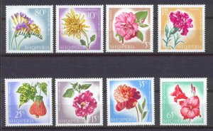 Albania Mi.1143-50 MNH Flowers