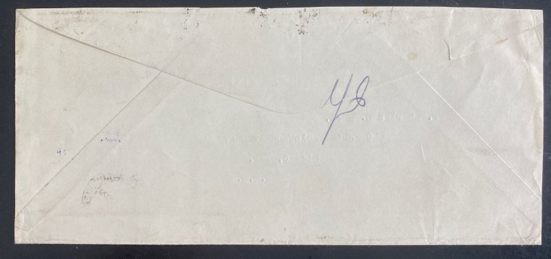 1929 Lima Peru Canadian Early Airmail Cover To Chicago IL Usa Peruvian Airways