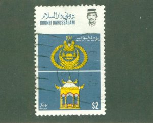 BRUNEI 332 USED CV $4.50 BIN $2.00