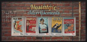 Australia 2014 MNH Sc 4155b 70c Mid-20th Century Advertising Posters Sheet