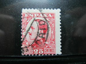 Spain Spain España Spain 1930 25c Perf error fine used stamp A4P13F373-