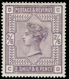 SG178, 2s 6d lilac, M MINT. Cat £600. CD