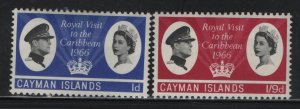 CAYMAN ISLANDS   180-181   MINT HINGED   SET