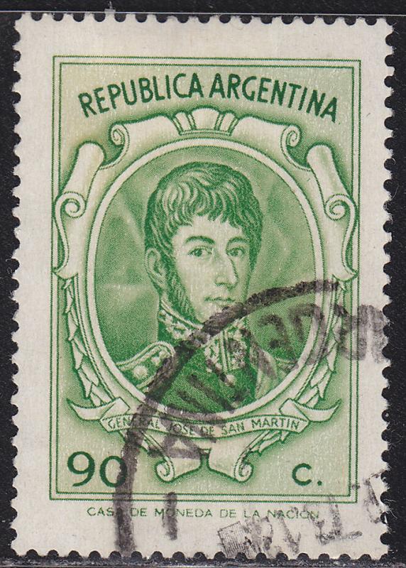 Argentina 937 Gen. Jose de San Martin 1972