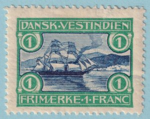 DANISH WESDT INDIES 37  MINT LIGHTLY HINGED OG * NO FAULTS VERY FINE! - KDT