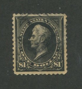 1895 United States Postage Stamp #276 Used VF Faded Postal Cancel Small Thin