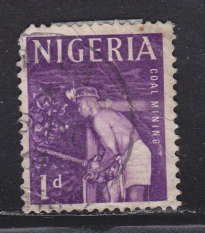 Nigeria 102 Coal Miner 1961