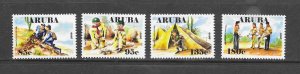 ARUBA #363a-d   SCOUTING  MNH