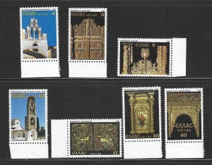 Greece 1403-1409 Complete MNH SC:$2.05