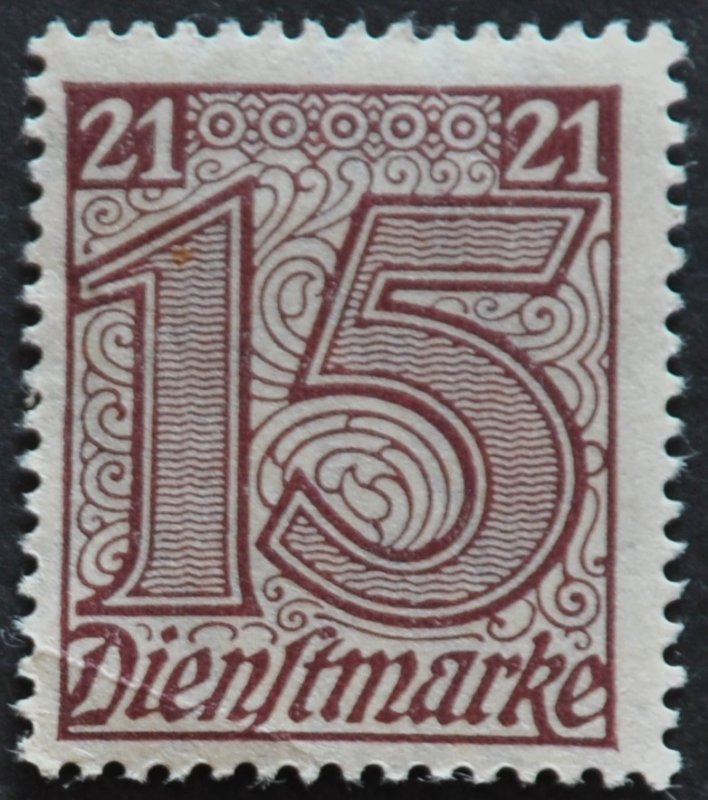 DYNAMITE Stamps: Germany Scott #OL11 – MINT hr