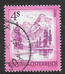 Austria 966: 4s Ruins of Aggstein Castle, Wachau, Lower Austria, used, F-VF