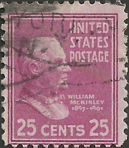 # 829 USED WILLIAM McKINLEY