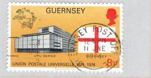 Guernsey 113 Used UPU Headquarters 1974 (BP66618)
