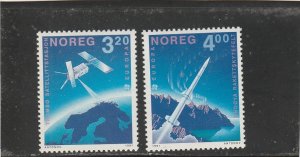 Norway  Scott#  989-990  MNH  (1991 Europa)