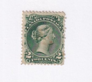 CANADA # 24 FVF-MH 2cts LARGE QUEEN CAT VALUE $1400 @20%