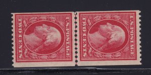 349 Line pair F-VF OG never hinged W/ PF cert. nice color cv $ 1350 ! see pic !