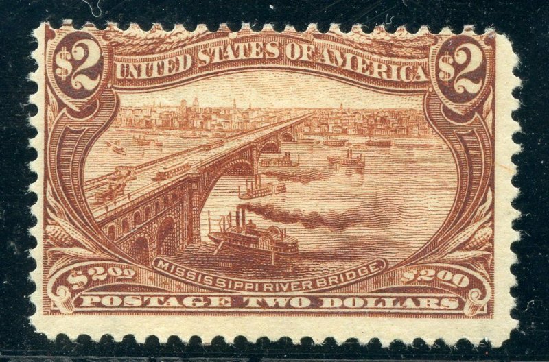 US SCOTT #293 MINT-AVERAGE-FINE-OG-LH FRESH (4/22/21 GP)