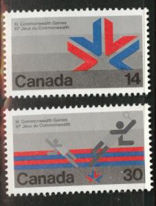 Canada Scott 757-758 MNH** stamp set