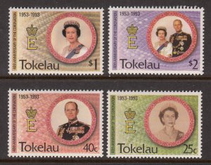 Tokelau 186-189 MNH VF