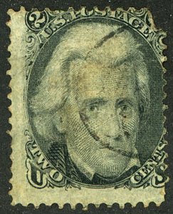 U.S. #73 USED CREASES LARGE THIN