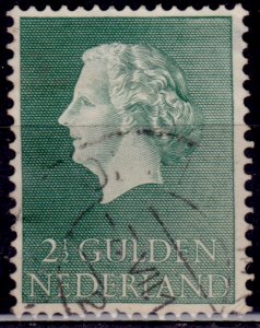 Netherlands, 1955, Queen Juliana, 2 1/2g, sc#362 used