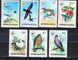 Grenada Scott 849-855 Mint NH (Catalog Value $16.90)