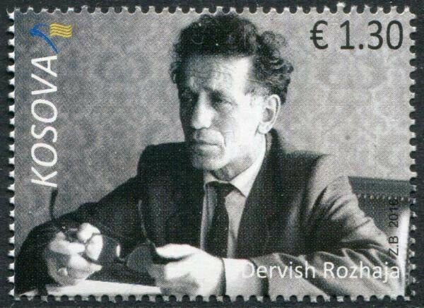 HERRICKSTAMP NEW ISSUES KOSOVO Sc.# 312 Dervish Rozhaja