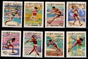 North Viet Nam Scott 926-933 Used 1978 sports set