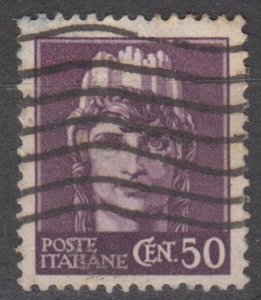 Italy Scott #449 1945 Used