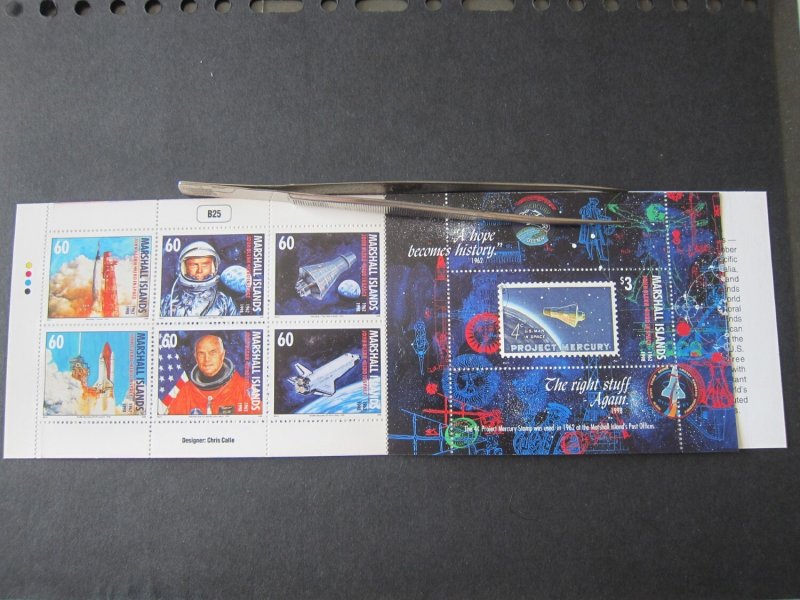 Marshall Island 1998 Sc 677a folder space set MNH