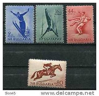 Bulgaria 1954 Sc 869-2 MI 928-1 MNH Sport CV 12 euro 