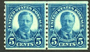 U.S. #602 MINT PAIR OG NH