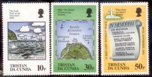 Tristan Da Cunha 1985 SC# 381-3 MNH-OG E32