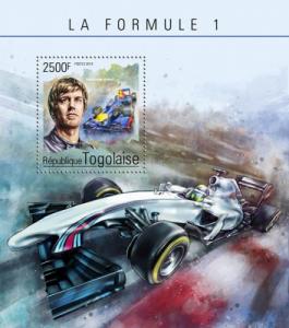 TOGO 2014 SHEET PILOTS FORMULA 1 F1 SPORTS tg14605b