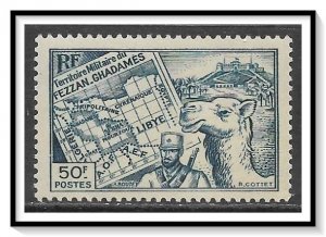 Fezzan-Ghadames #1N15 Map Soldier & Camel NG