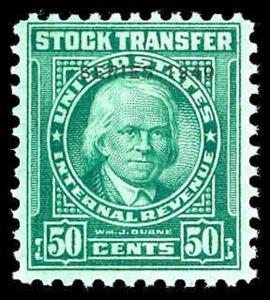 U.S. REV. DATED GREENS RD77  Mint (ID # 84828)