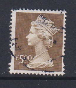 Great Britain  #MH283  used    Machin £5